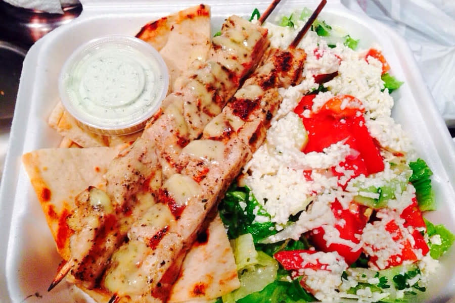 <b>Photo: Stacey R./<a href="https://yelp.com/biz_photos/greek-spice-grill-fort-lauderdale-2?select=cGgRDcYRNiZrOSGM98lUVA&utm_campaign=039b43f4-4935-48ea-96aa-2c2cb6a63683%2Cd336640a-0357-44c9-912b-dab6644137e0&utm_medium=81024472-a80c-4266-a0e5-a3bf8775daa7" rel="nofollow noopener" target="_blank" data-ylk="slk:Yelp;elm:context_link;itc:0;sec:content-canvas" class="link ">Yelp</a></b>