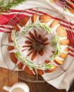 <p>The piney flavor of rosemary gives surprising depth to this lemony cake. It's a great cake for Christmas as well as any winter occasion! </p><p><strong><a href="https://www.countryliving.com/food-drinks/a38092288/rosemary-lemon-bundt-cake-with-candied-rosemary-recipe/" rel="nofollow noopener" target="_blank" data-ylk="slk:Get the recipe for Rosemary-Lemon Bundt Cake with Candied Rosemary;elm:context_link;itc:0;sec:content-canvas" class="link ">Get the recipe for Rosemary-Lemon Bundt Cake with Candied Rosemary</a>.</strong></p>