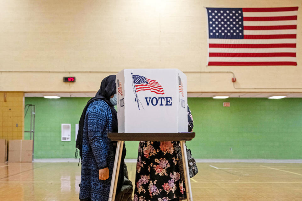 TOPSHOT-US-VOTE-MICHIGAN (Seth Herald / AFP via Getty Images file)