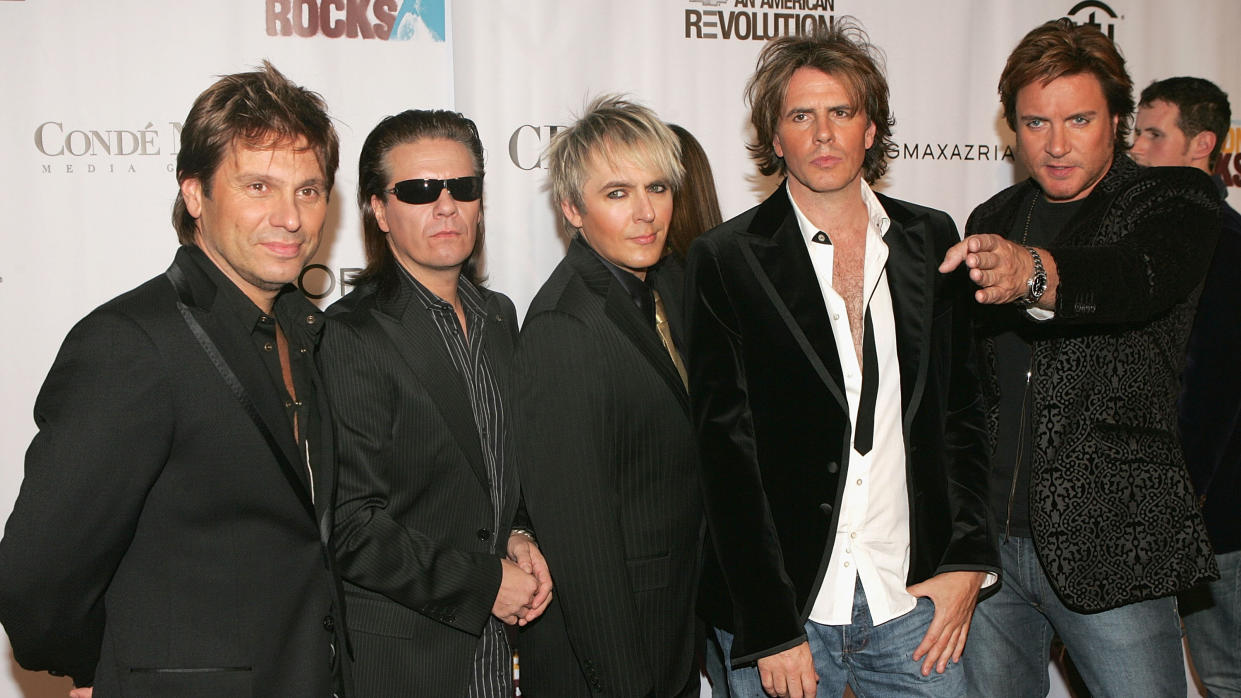  Duran Duran , with Andy Taylor, in 2005 