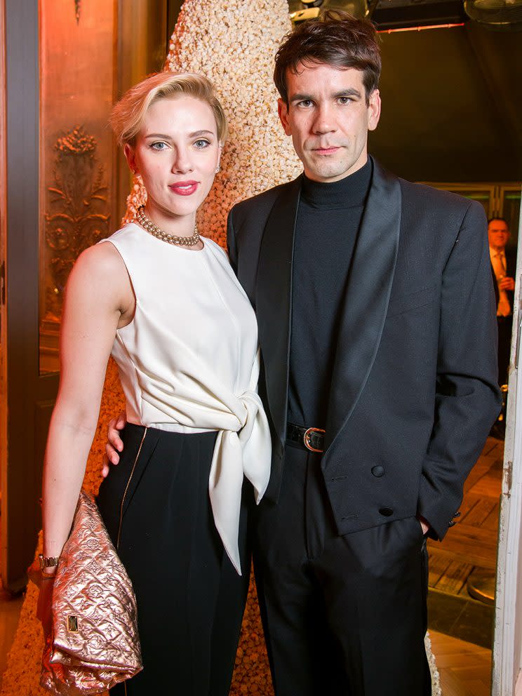 Scarlett Johansson and Romain Dauriac attend the Yummy Pop Grand Opening Party at Theatre du Gymnase on December 16, 2016 in Paris, France. (Photo: Pascal Le Segretain/Getty Images for Yummy Pop)