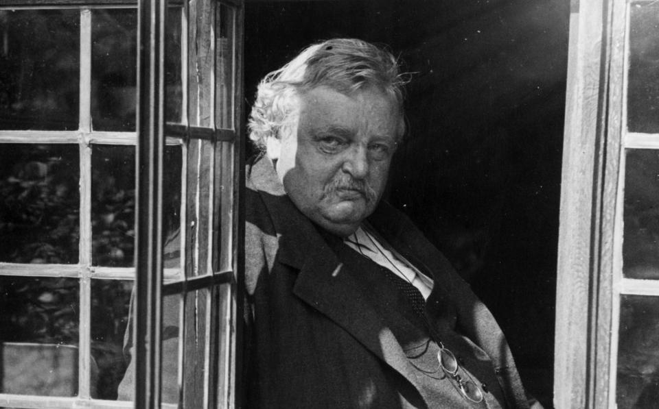 Titanic figure: Chesterton in 1930