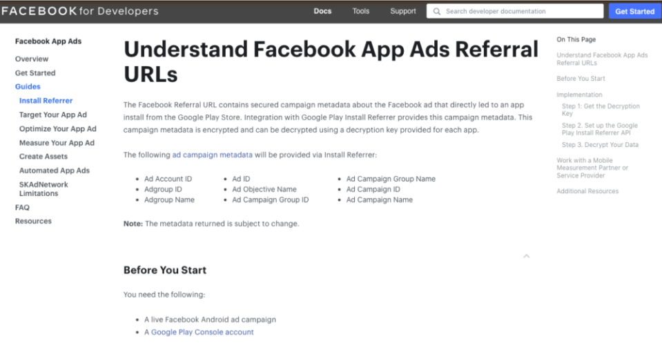 Facebook-Attribution