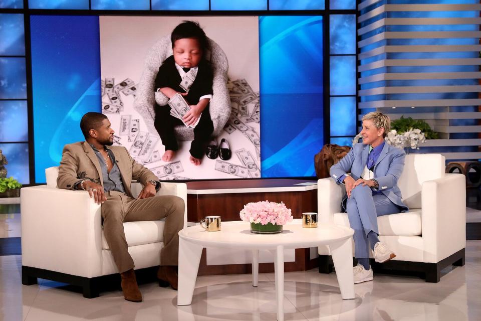 Usher on Ellen