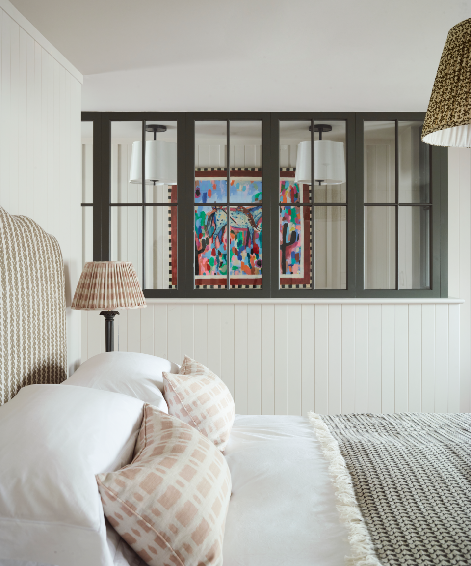 neutral bedroom with window