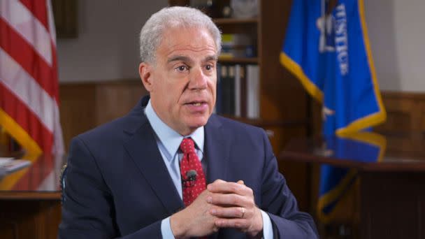 PHOTO: Inspector General of the Department of Justice, Michael Horowitz speaks with ABC News. (ABC News)