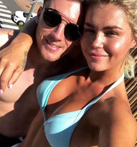 Bachelor In Paradise star Simone Ormesher has announced she and boyfriend Matt Thorne are expecting their first child together. Photo: Instagram/mattthorne23