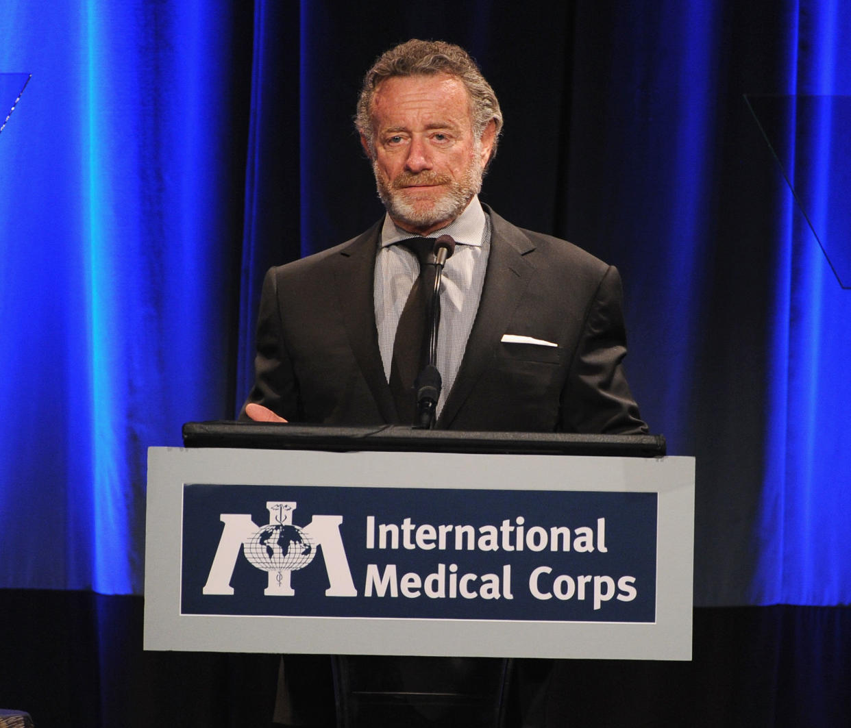 NPR CEO Jarl Mohn will take at least a month leave to address a "dangerous level" of hypertension. (Photo: Kevin Winter via Getty Images)