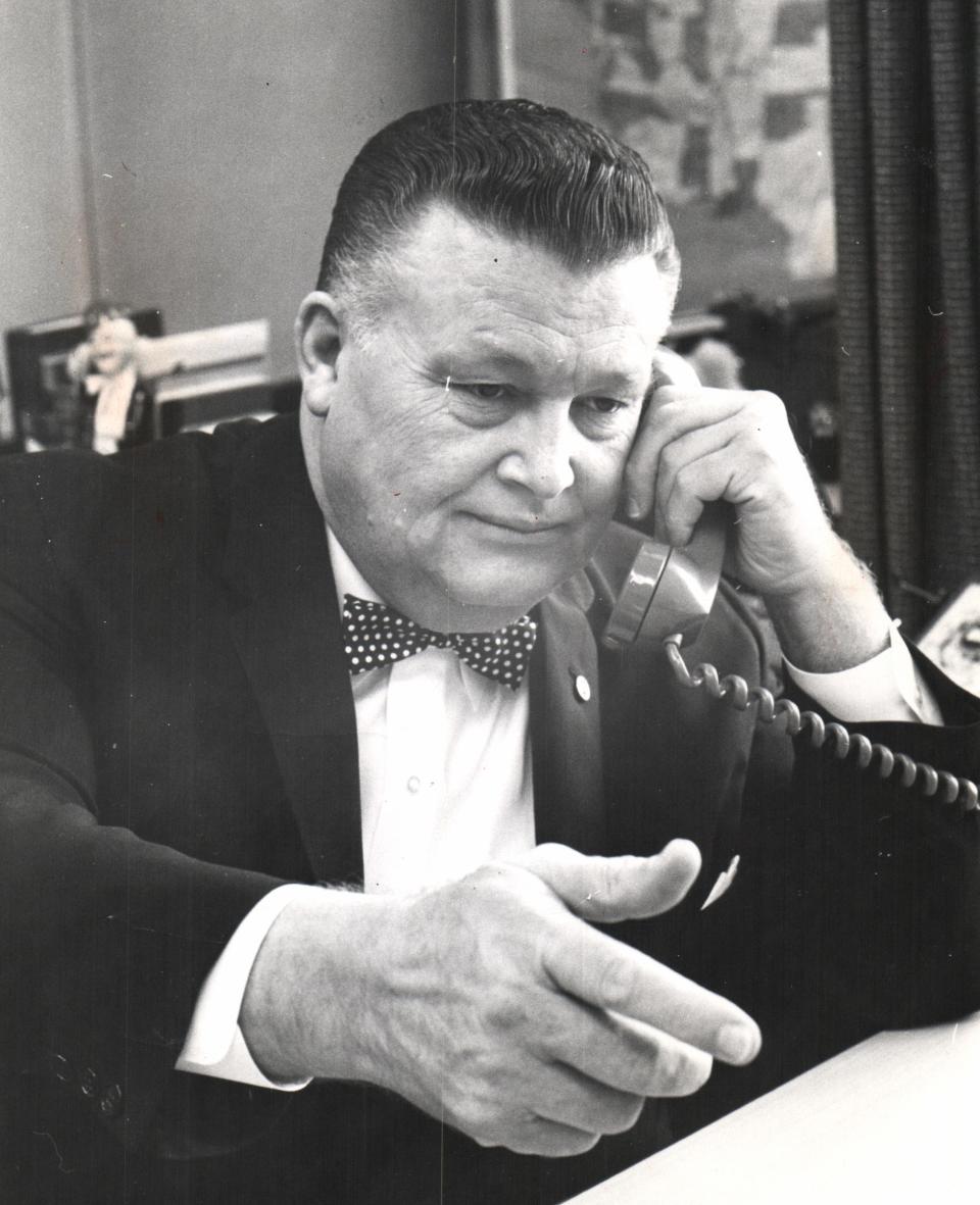 Orville Hubbard was Dearborn's longest serving mayor, elected to the position from 1942 to 1978.