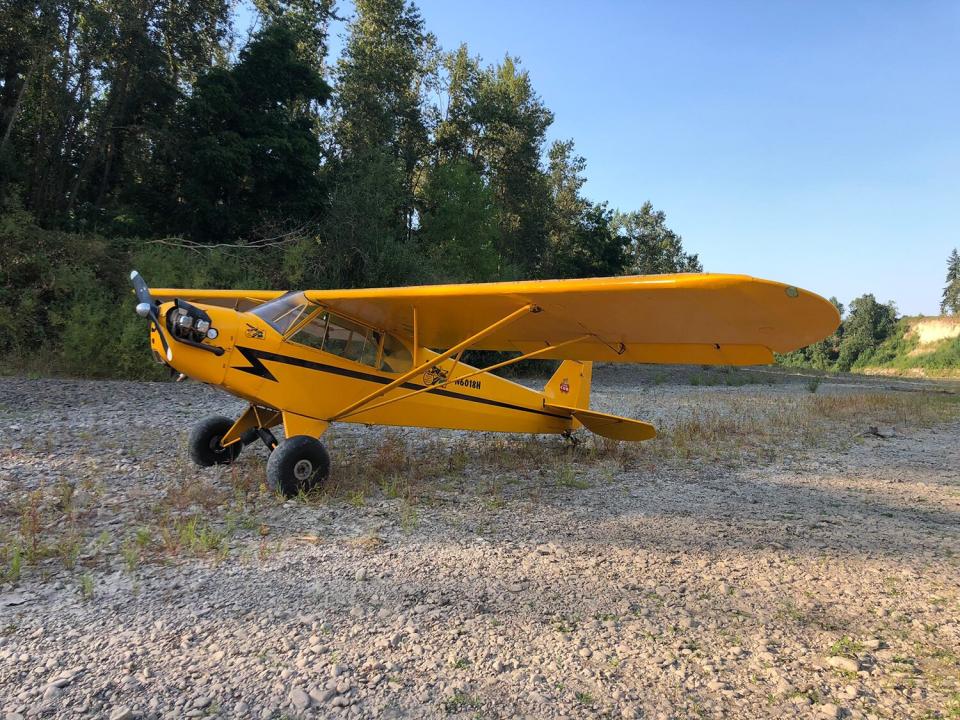 Kayaker injured by plane