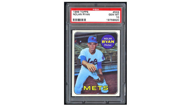 Most Expensive  Sales Nolan Ryan Baseball Cards - Oct-Dec 2021 