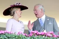 <p>Prince Charles and Sophie having a laugh one day one of this year's races.</p>