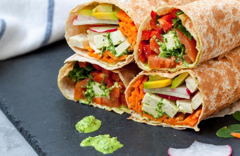 #5 Vegetable wraps