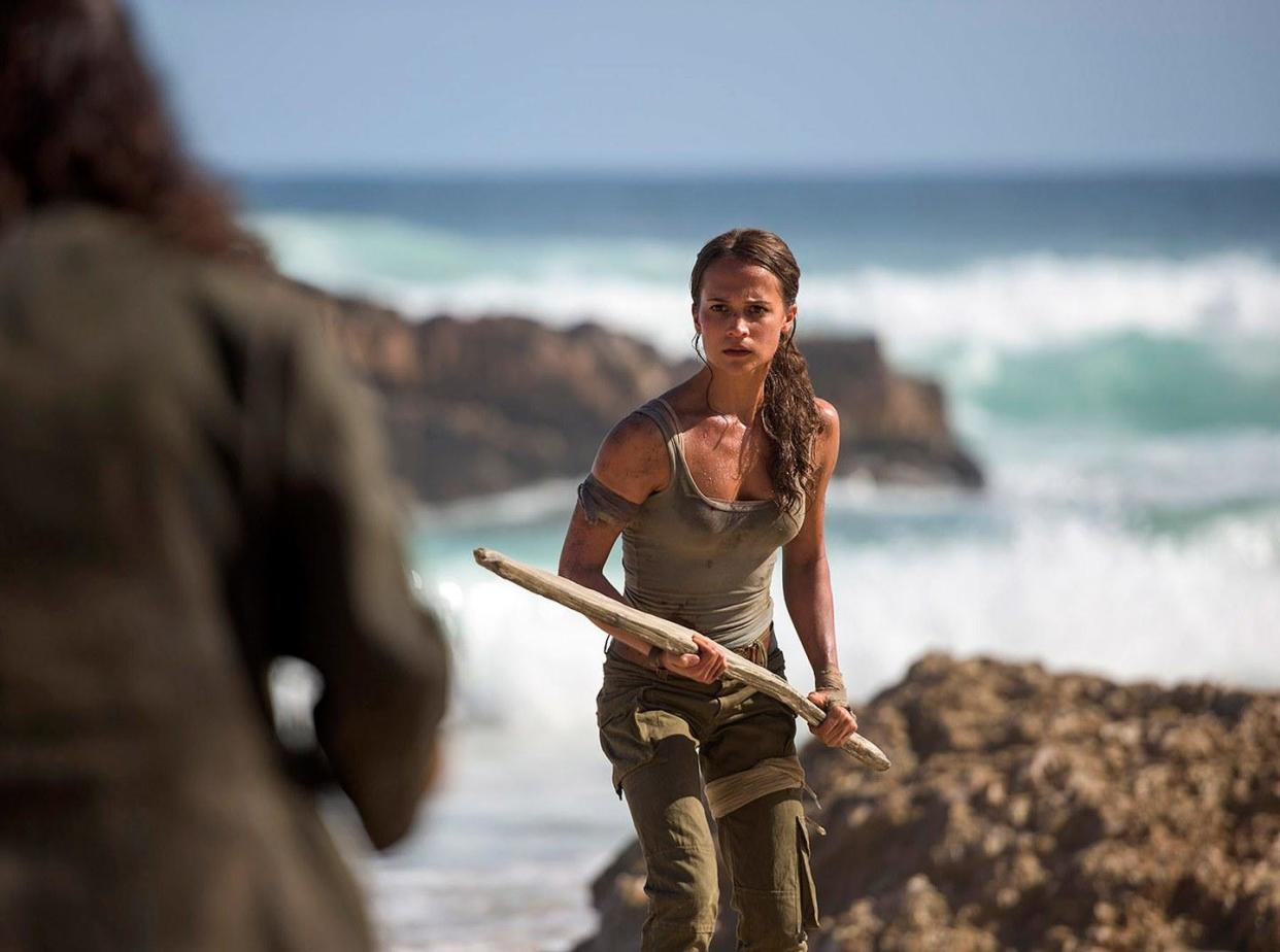 Alicia Vikander as Lara Croft: Warner Bros