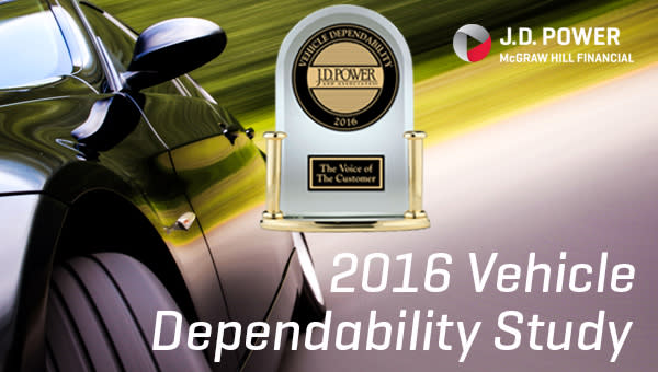 2016 U.S. Vehicle Dependability Study (VDS) photo