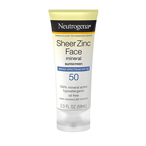 Neutrogena Sheer Dry-Touch Mineral Face Sunscreen SPF 50 (Amazon / Amazon)
