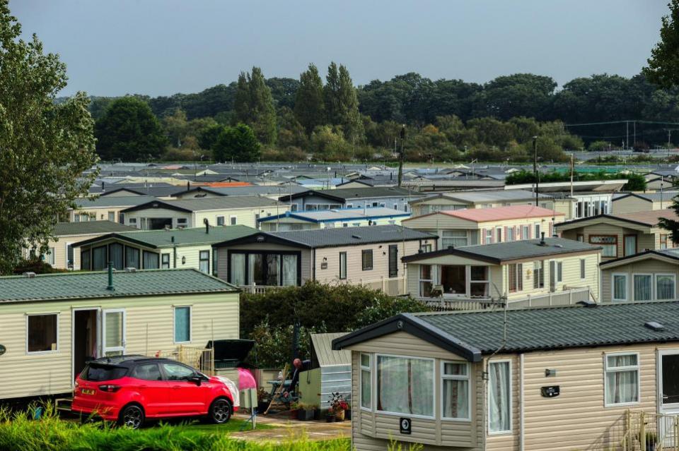 Eastern Daily Press: Some of the thousands of properties protected by the shingle ridge, whose future management is under review