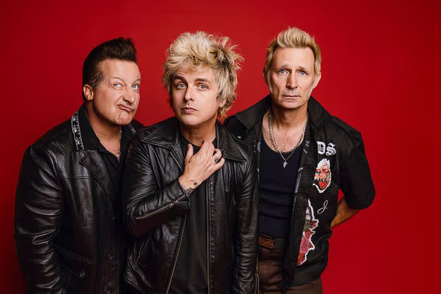 <p>Alice Baxley</p> Tré Cool, Billie Joe Armstrong and Mike Dirnt of Green Day