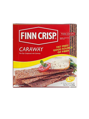 7. 3 Finn Crisps With 1 Ounce Herbed Goat Cheese (140 Calories)