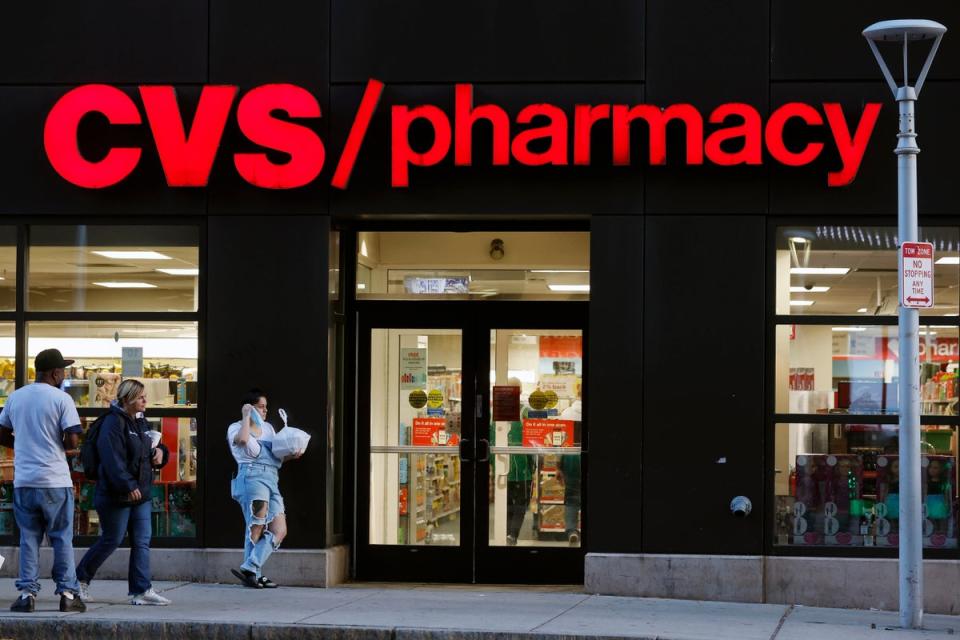 In 2021 CVS said it would shutter about 300 outlets through to the end of 2024 (Copyright 2022 The Associated Press. All rights reserved)