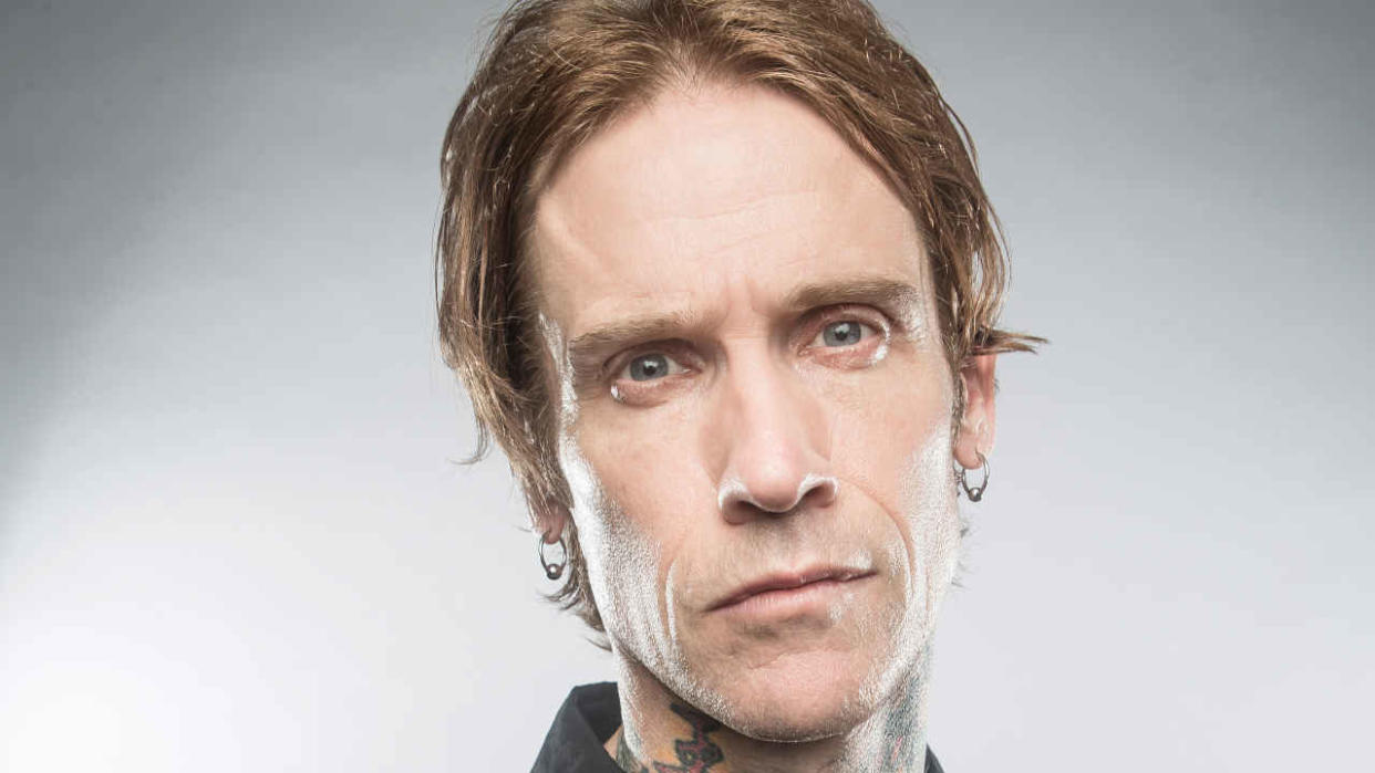  Buckcherry‘s Josh Todd looking at the camera 