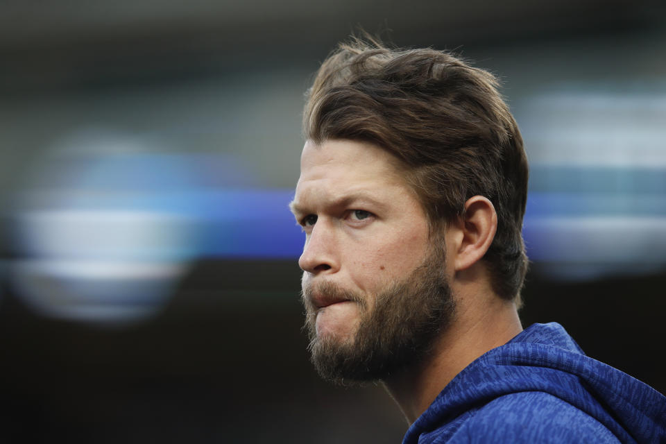 Los Angeles Dodgers starting pitcher Clayton Kershaw could be facing more time on the DL after experiencing back tightness Thursday night. (AP)