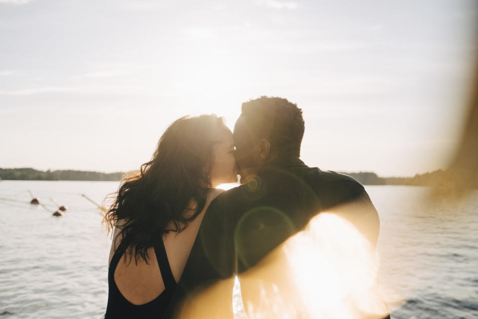 Man and woman dating. (Getty Images)