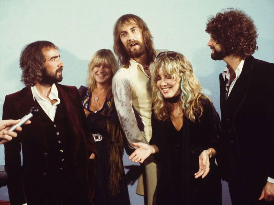 Fleetwood Mac taking part in a US interview broadcast in 1975: Polaris