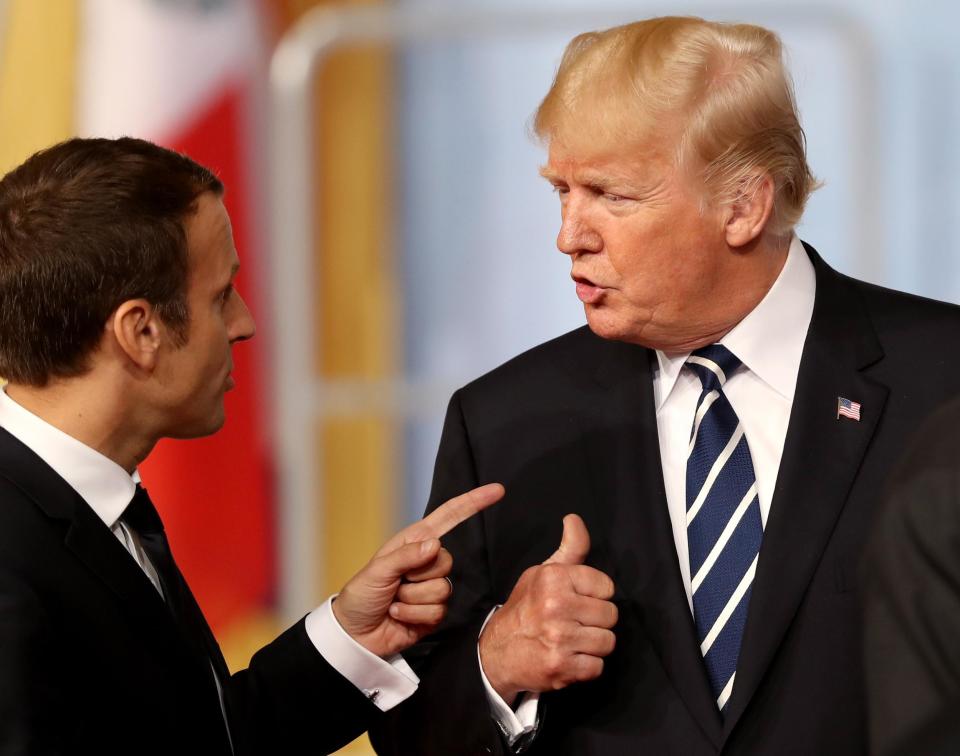 Trump 'told Macron he should take France out of EU' for a better US trade deal