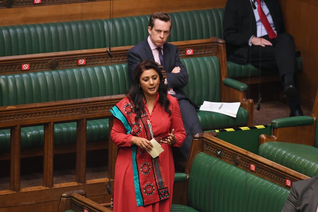 Nusrat Ghani has made headlines by claiming that she was demoted from the position of transport minister in 2020 due to her Muslim faith (UK Parliament/Jessica Taylor/PA) (PA Media)