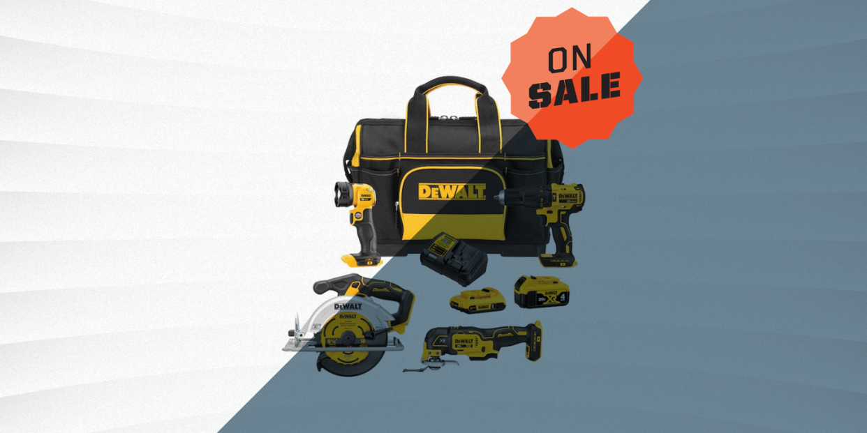 dewalt four tool combo kit