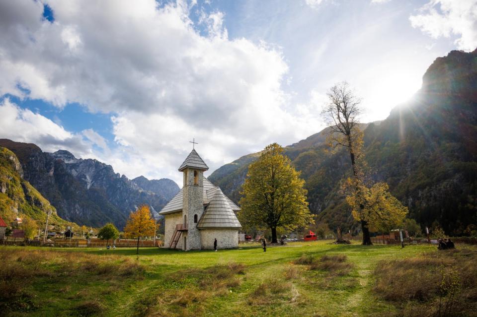 The village church in Theth – where time seems to stand still (Getty Images)