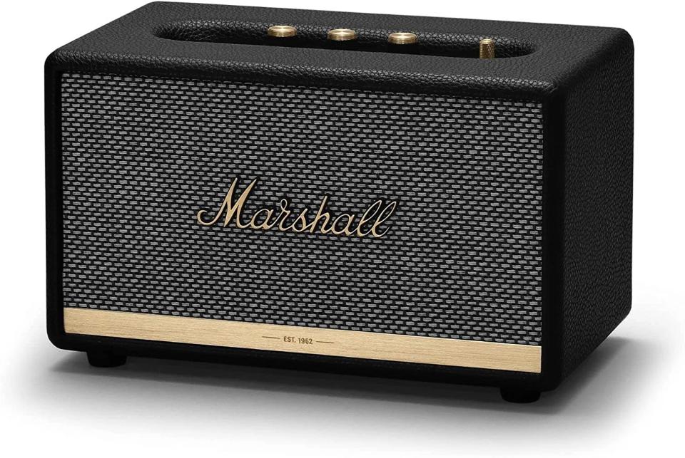 Marshall Acton II Bluetooth Speaker against white background.