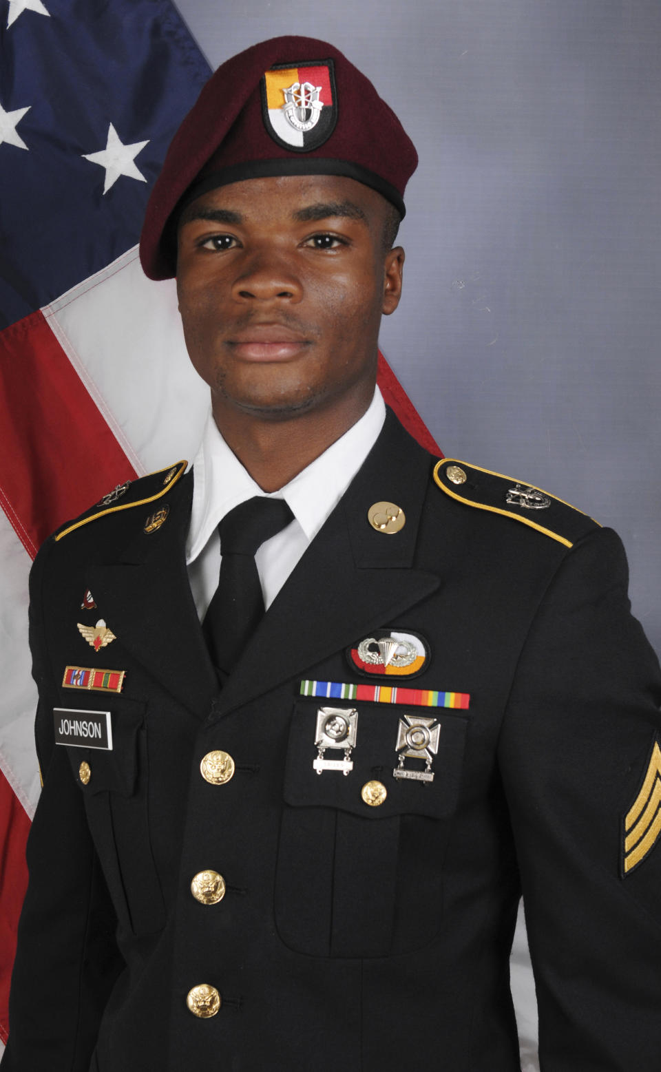 Sgt La David Johnson was killed in an ambush in Niger (Picture: AP)