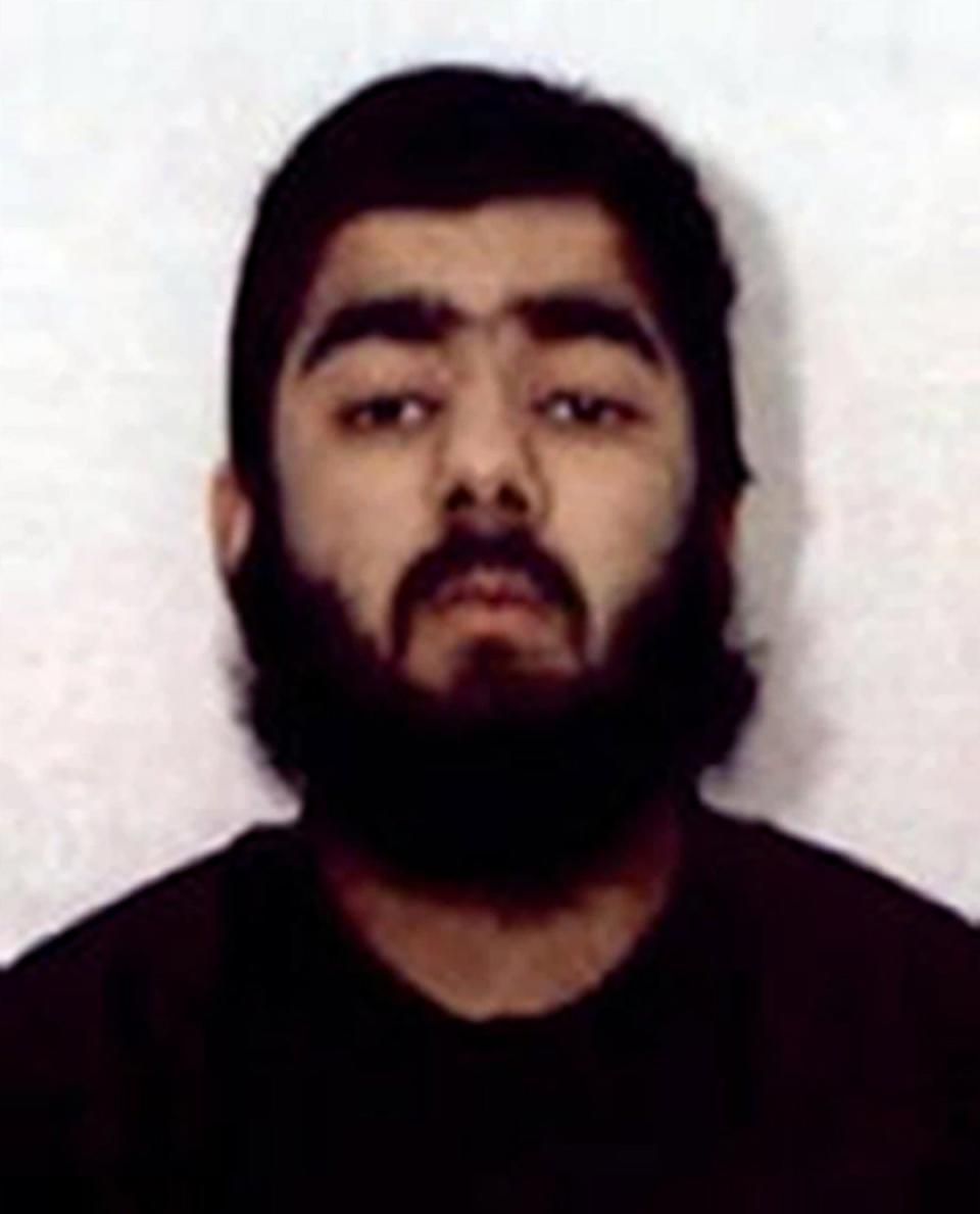 Matthew King researched the atrocities of Usman Khan in the London Bridge terror attack (West Midlands Police/PA) (PA Media)