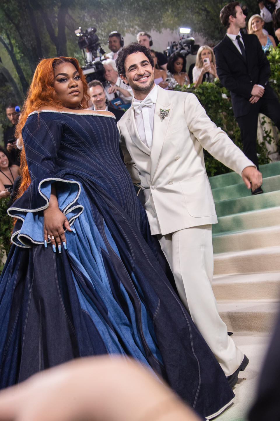 Da'Vine Joy Randolph in Gap by Zac Posen and Zac Posen.