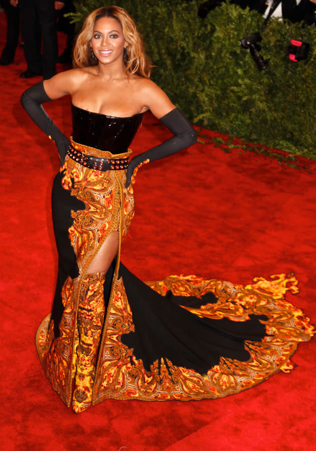 Met Ball 2013: Beyonce All images [Rex]