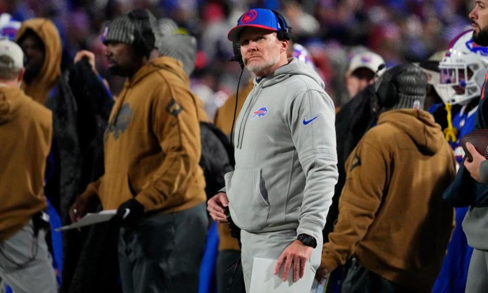 Sean McDermott's Bills are outside the playoff spots