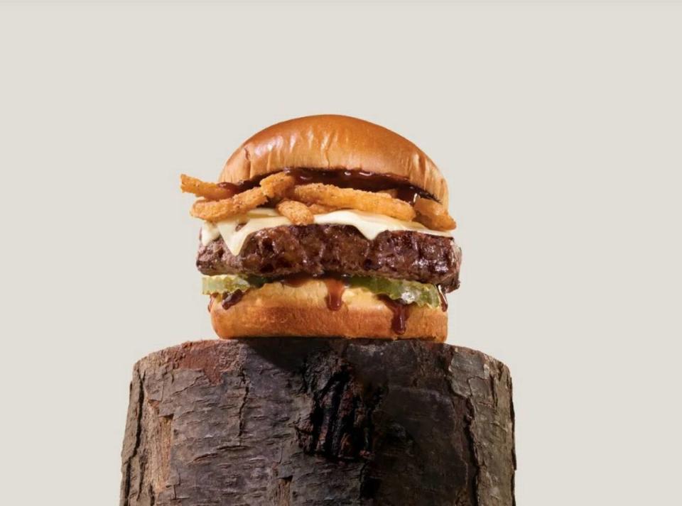 Arby’s Big Game Burger featuring a blend of venison, elk and ground beef arrived on menus Sept. 12 for a limited time. Photo by Inspire Brands