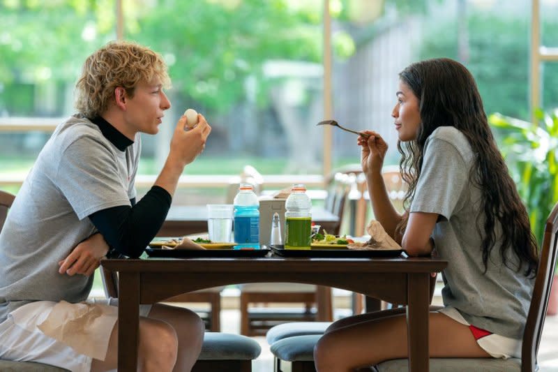 Mike Faist and Zendaya star in "Challengers." Photo courtesy of Metro Goldwyn Mayer Pictures