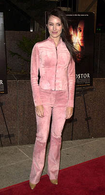 Madeleine Stowe at the Westwood premiere of Dimension's Impostor