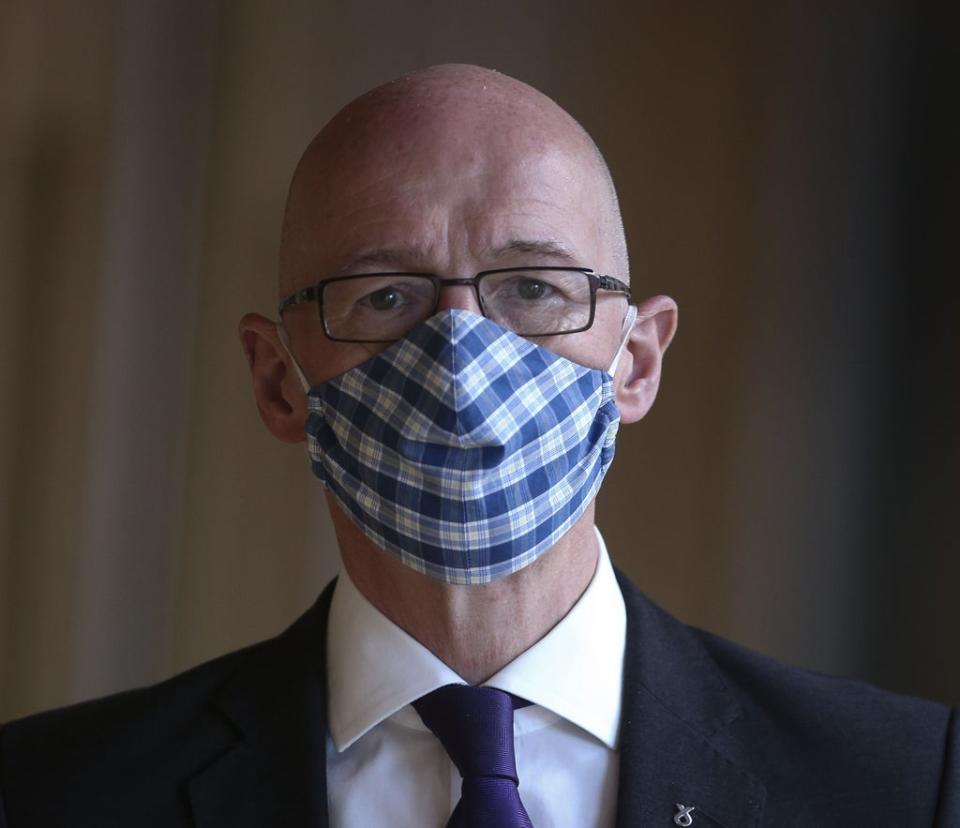 John Swinney also gave evidence to the committee (Fraser Bremner/PA) (PA Wire)