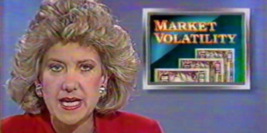 market volatility 1987 crash