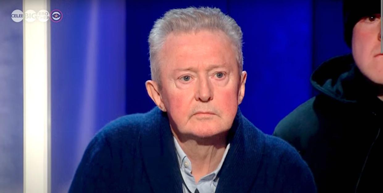 louis walsh on celebrity big brother