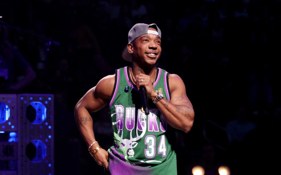Ja Rule performs during halftime of the Minnesota Timberwolves and Milwaukee Bucks game on Feb. 23 in Milwaukee. The rapper has talked about organizing another event like the failed Fyre Festival. (Photo: Gary Dineen via Getty Images)