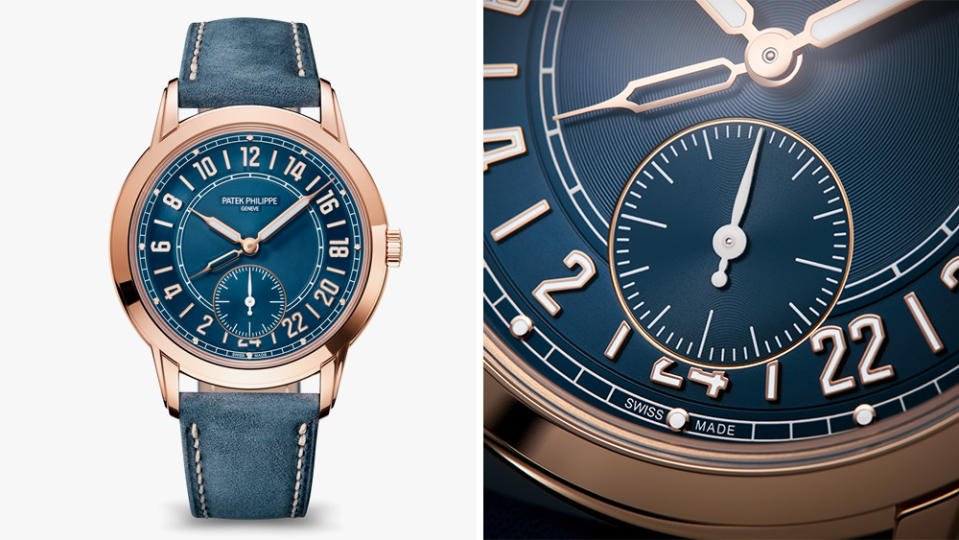 Patek Philipe Calatrava Travel Time in Rose Gold (Ref. 5224R)