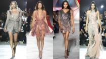Supermodels strut their stuff on the Cannes catwalk