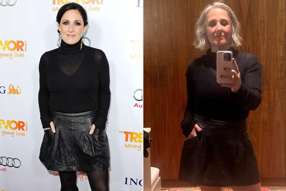 <p>Jon Kopaloff/FilmMagic; Ricki Lake/Instagram</p> Ricki Lake weight loss transformation photo