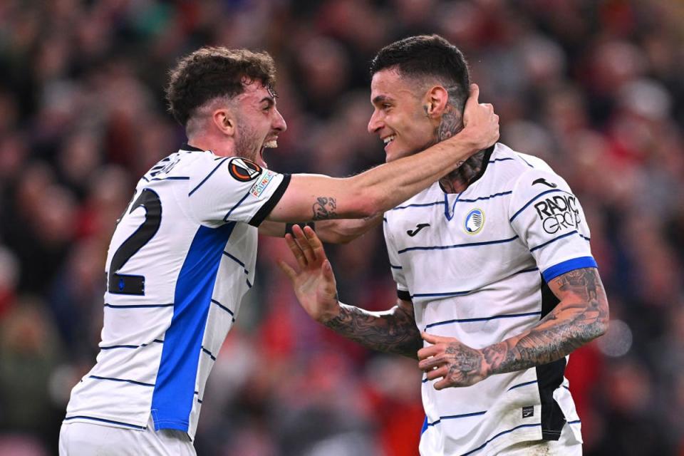 Scamacca scored twice for Atalanta (Getty Images)