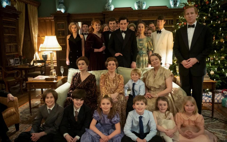 The Royal family at Christmas in The Crown's final episode - Netflix